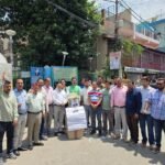 BJP outraged over remarks against the Prime Minister; protest held at Choughanpata.